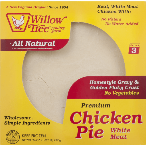 Willow Tree Premium White Meat Chicken Pie 26 Oz Shipt