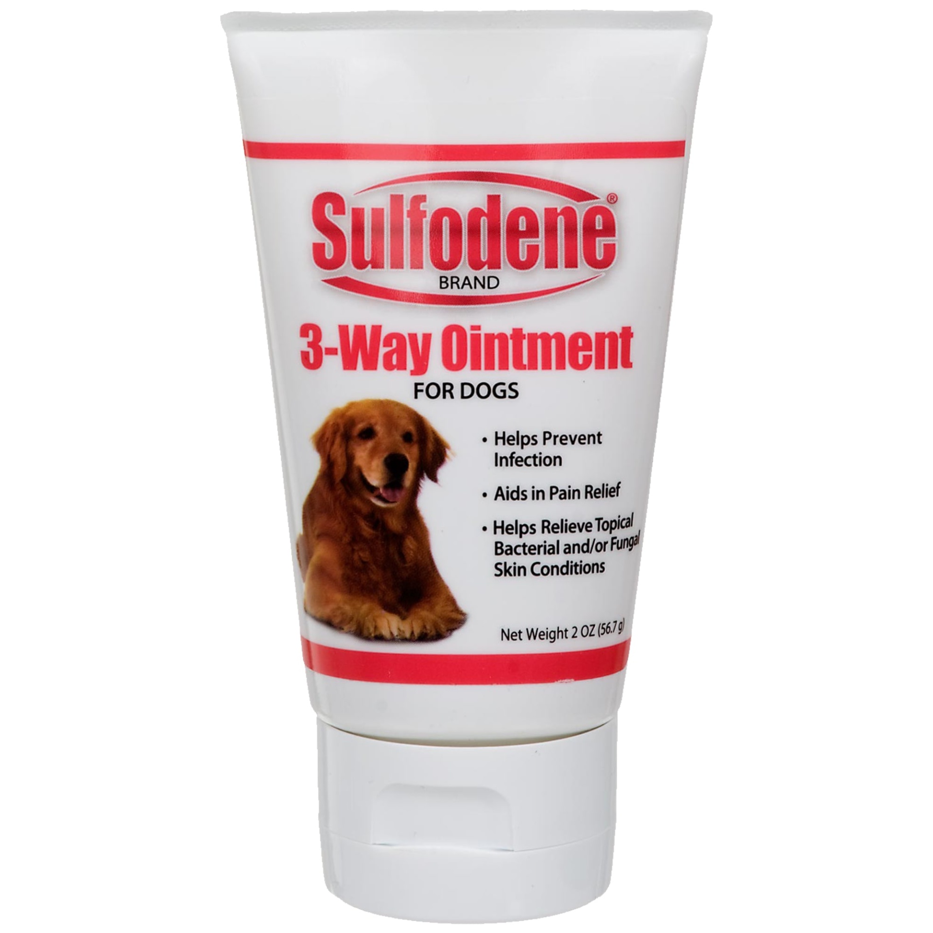 slide 1 of 1, Sulfodene 3-Way Ointment for Dogs, 2 fl oz