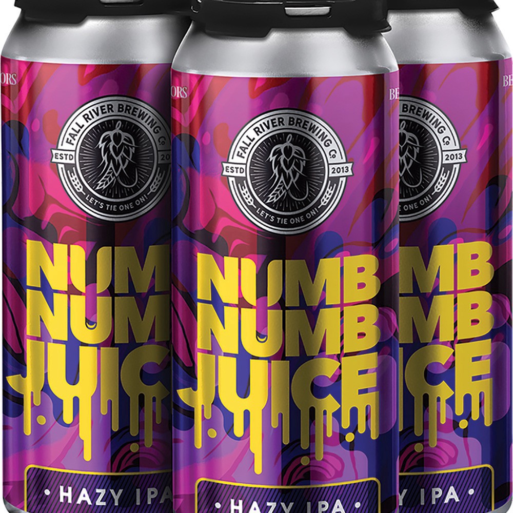slide 1 of 1, Fall River Numb Numb Juice Hazy, 4 ct; 16 oz