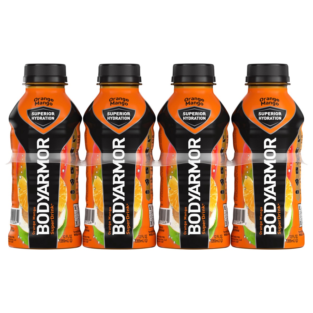 slide 1 of 1, BODYARMOR Sports Drink Orange Mango, 12 fl oz, 8 Pack, 8 ct; 12 oz