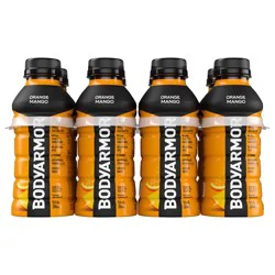 BODYARMOR Orange Mango Electrolyte Sports Drink, 12 fl oz Bottles, 8 Pack