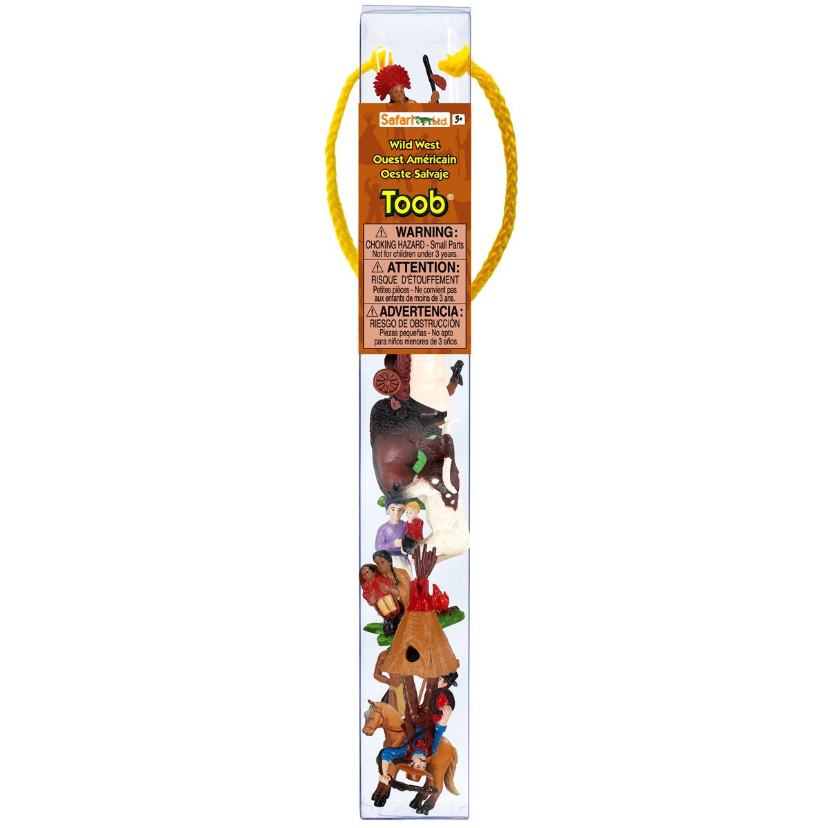 slide 3 of 3, Safari Ltd. Safari Ltd Toobs Wild West, 12 figures