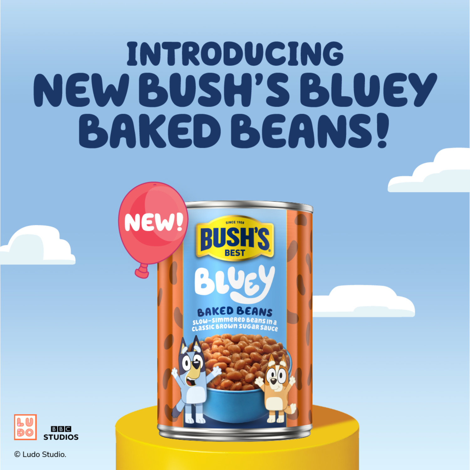 slide 8 of 8, Bush's Best Bluey Baked Beans 15.8 oz, 15.8 oz