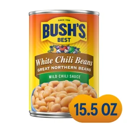 Bush's Best Bush's White Chili Beans in a Mild Chili Sauce 15.5 oz
