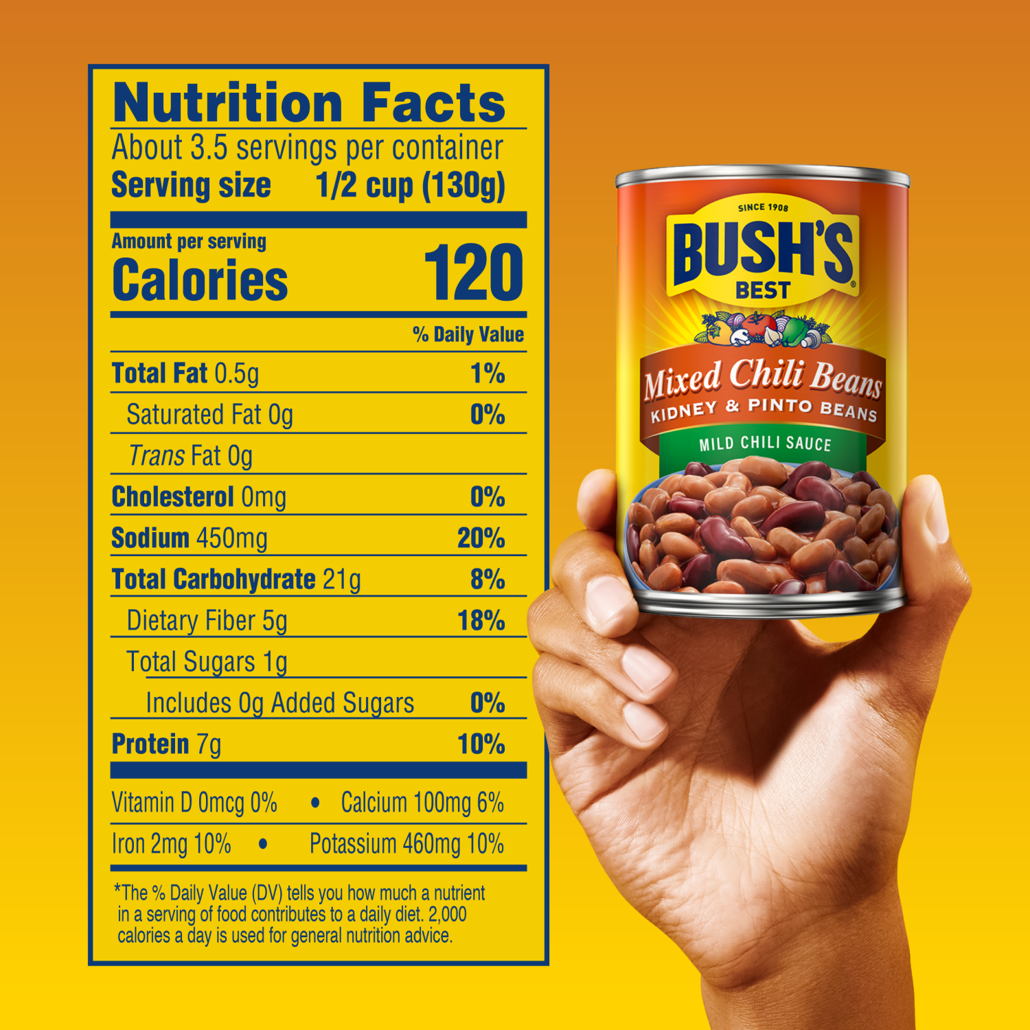slide 4 of 5, Bush's Best Bush's Mixed Kidney & Pinto Beans in a Mild Chili Sauce 15.5 oz, 15.5 oz