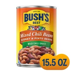Bush's Best Bush's Mixed Kidney & Pinto Beans in a Mild Chili Sauce 15.5 oz