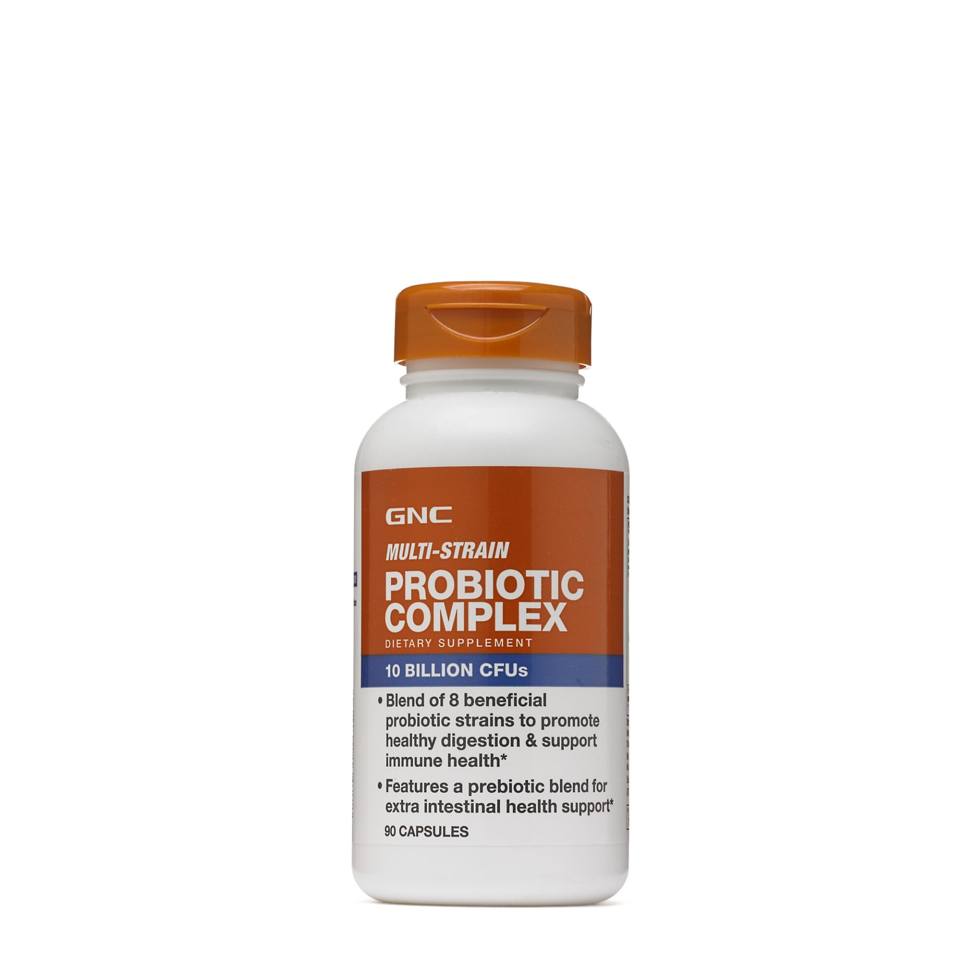 slide 1 of 1, GNC Multi-Strain Probiotic Complex 10 Billion CFUs, 90 ct