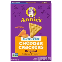 Annie's Gluten Free Original Cheddar Crackers