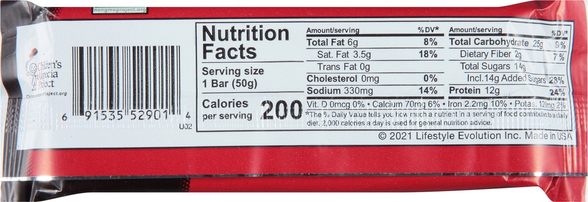 slide 6 of 9, NuGo Dark Chocolate Pretzel Protein Bar 1.76oz, 1 ct