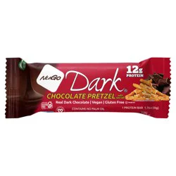 NuGo Dark Chocolate Pretzel Protein Bar 1.76oz