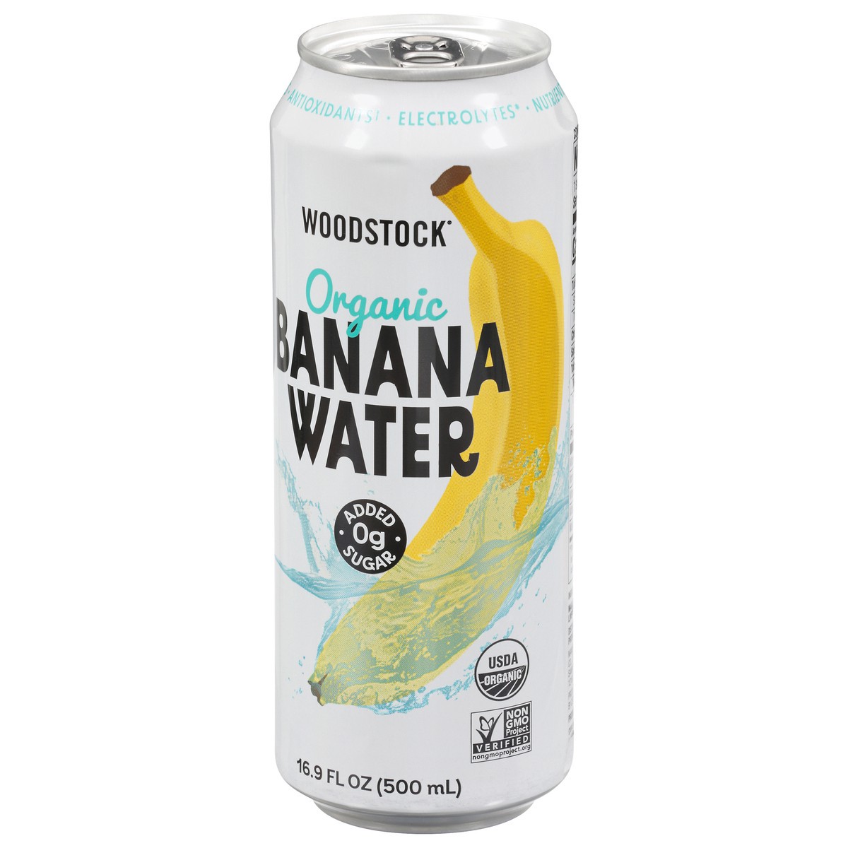 slide 8 of 14, Woodstock Organic Banana Water - 16.9 fl oz, 
