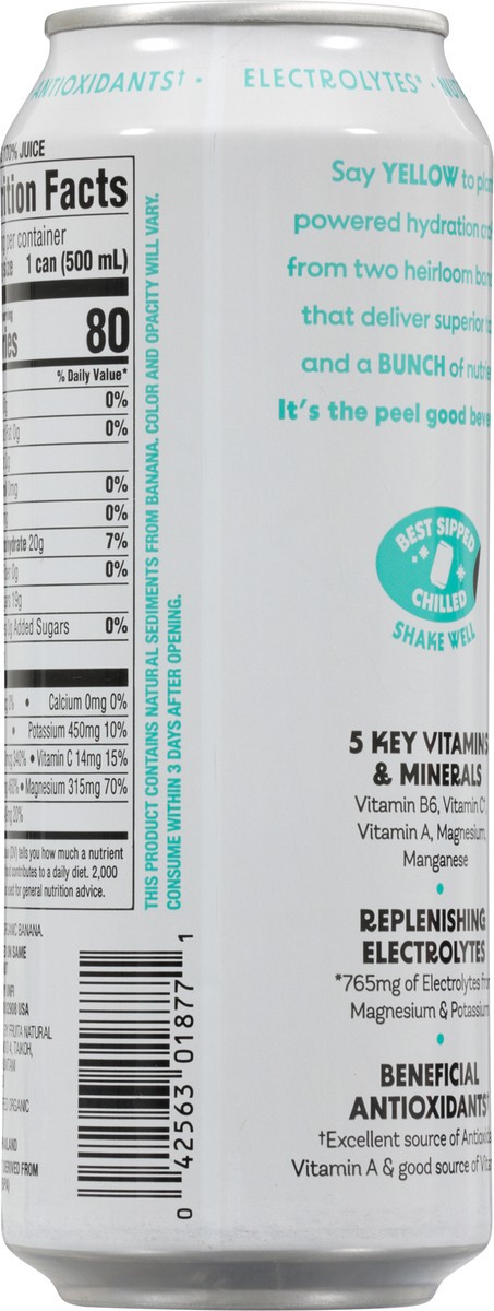 slide 5 of 14, Woodstock Organic Banana Water - 16.9 fl oz, 