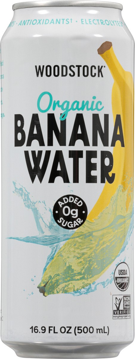 slide 12 of 14, Woodstock Organic Banana Water - 16.9 fl oz, 