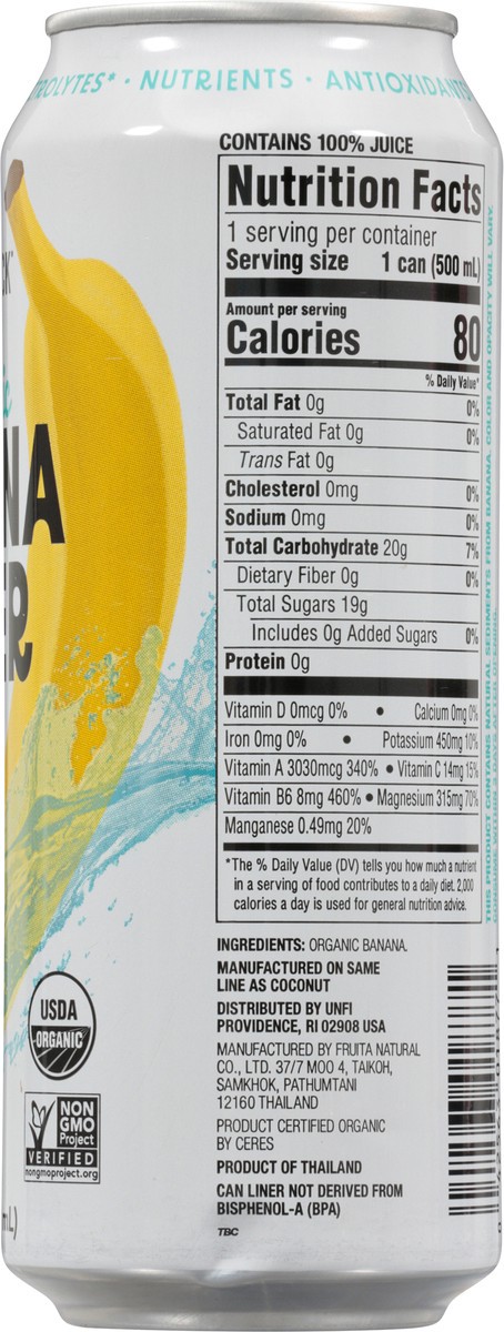 slide 14 of 14, Woodstock Organic Banana Water - 16.9 fl oz, 