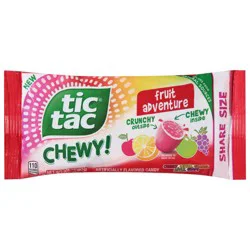 Tic Tac Chewy Fruit Adventure Candy 3.4 oz