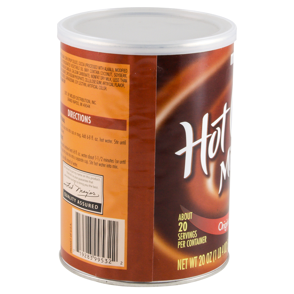 slide 3 of 4, Meijer Hot Cocoa Milk Chocolate, 20 oz