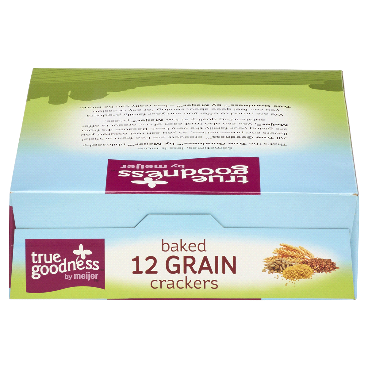 slide 5 of 8, True Goodness 12 Grain Crackers, 10 oz