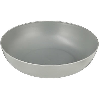 slide 1 of 1, chefstyle Gray Microwavable Plastic Bowl, 8 in