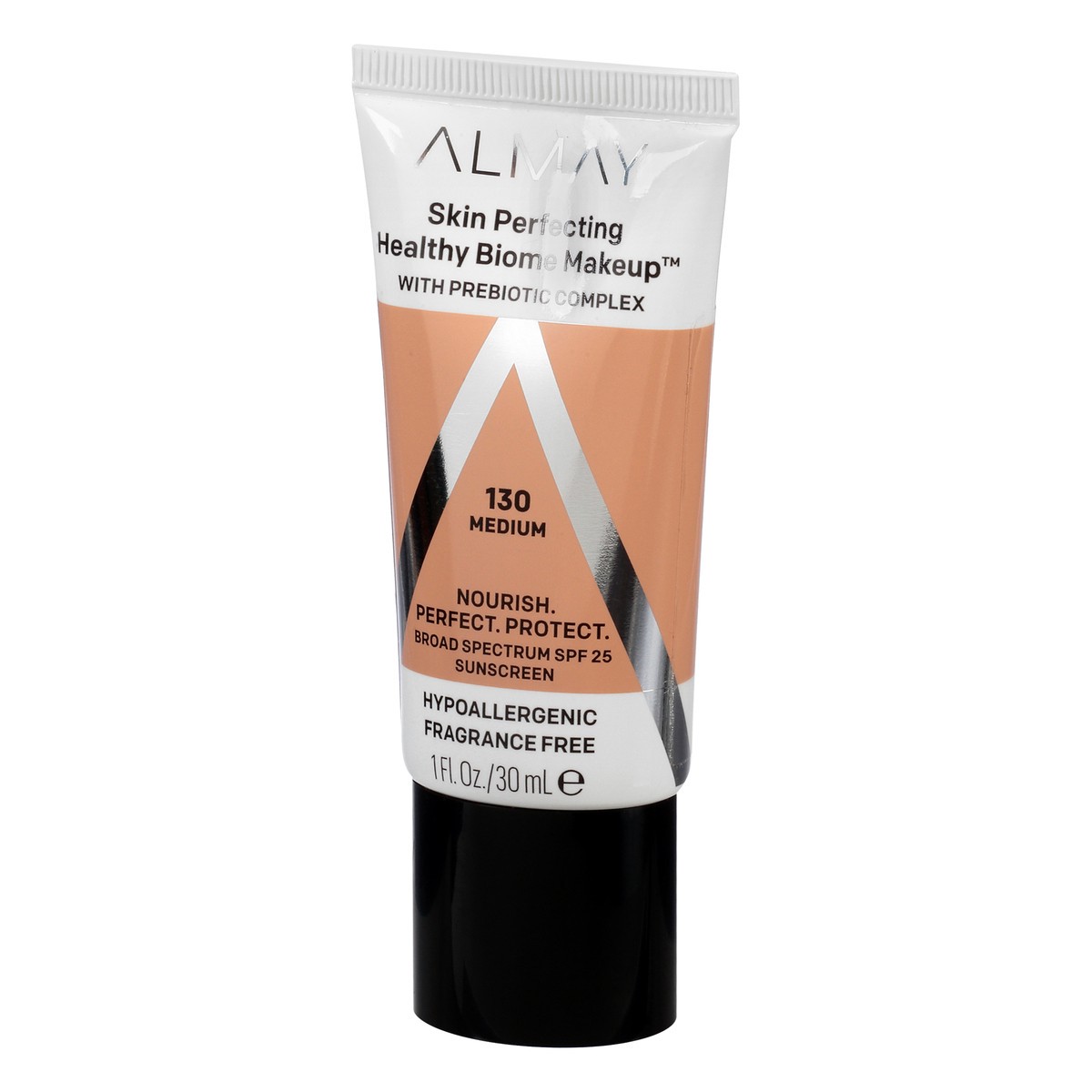 slide 3 of 9, Almay Medium 130 Broad Spectrum SPF 25 Makeup 1 oz, 1 oz