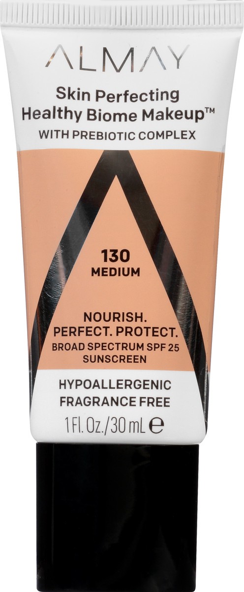 slide 6 of 9, Almay Medium 130 Broad Spectrum SPF 25 Makeup 1 oz, 1 oz