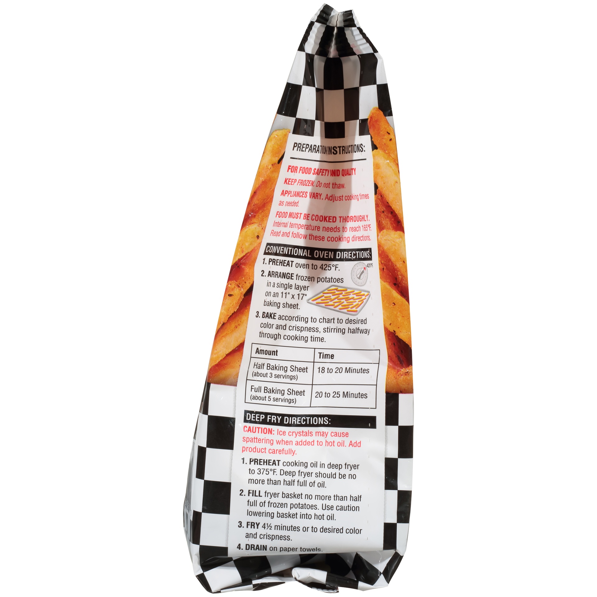 slide 4 of 8, Checkers Rally's Crispy Seasoned Fries, 28 oz