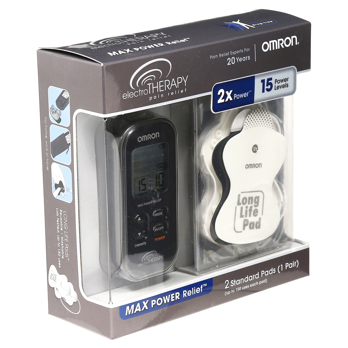 slide 5 of 8, ElectroTHERAPY Pain Rlief Max Power Relief, 1 ct