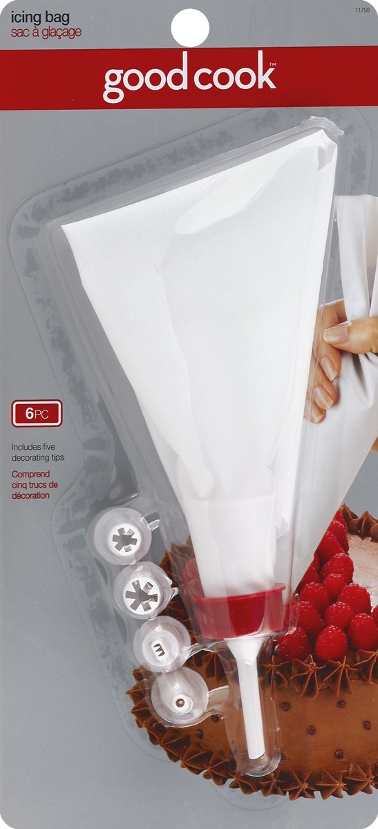 slide 2 of 3, Good Cook Cake Decorator Bag, 6 ct