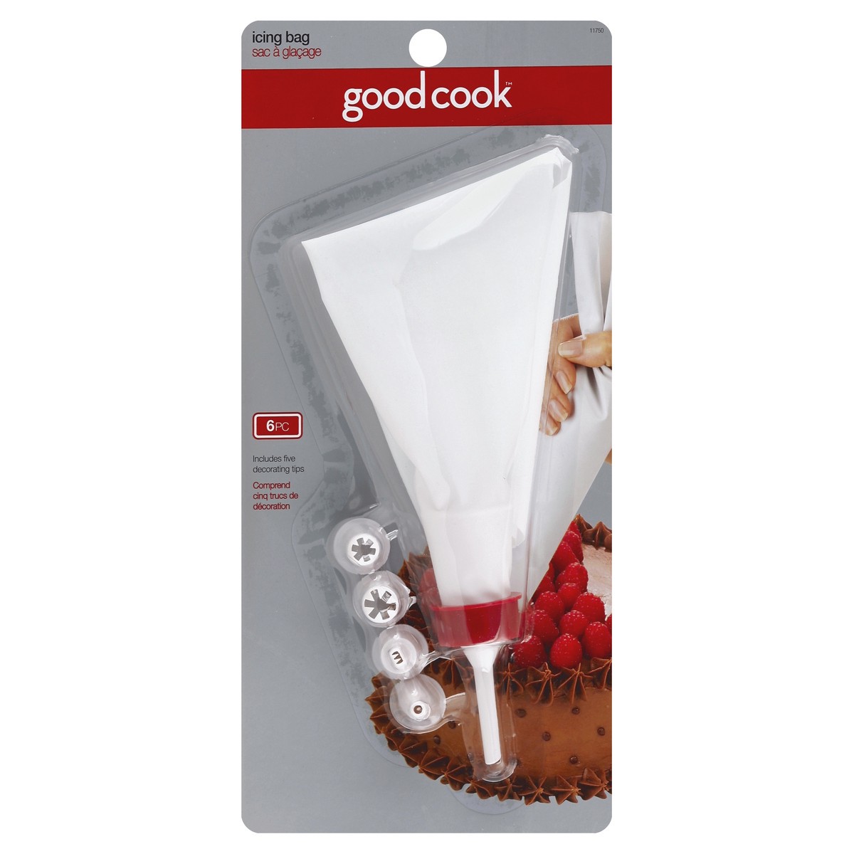 slide 3 of 3, Good Cook Cake Decorator Bag, 6 ct