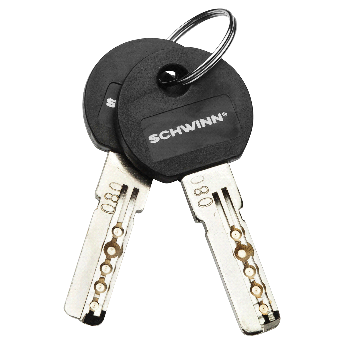 slide 2 of 4, Schwinn 5 x 8mm Key & Combo Cable Lock with Light, 1 ct