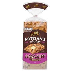 Old Tyme Artisan's Choice Sliced Amazin' Raisin Bread
