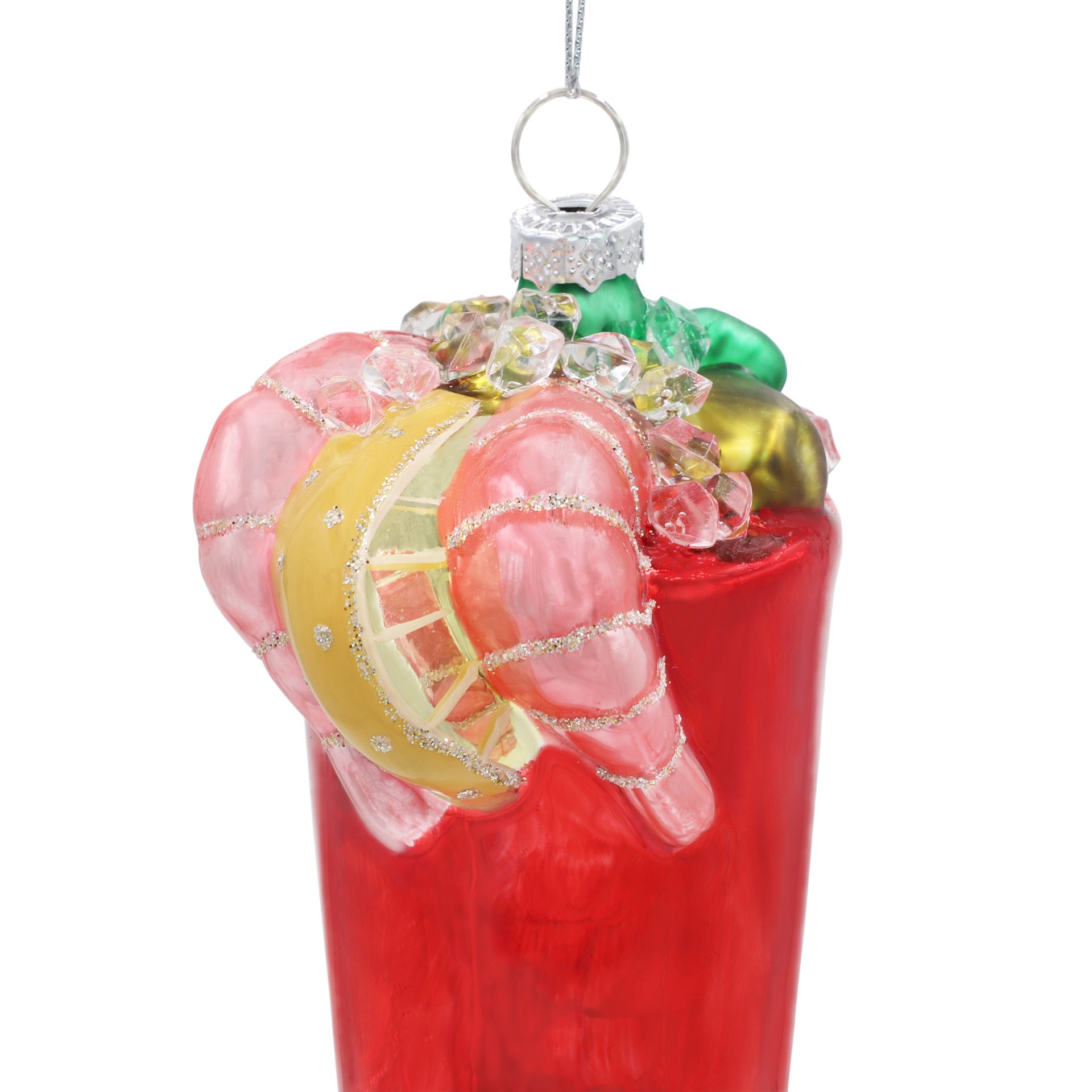 slide 3 of 3, 4.5" Bloody Mary Glass Ornament By Ashland, 2.5 in x 2.25 in x 4.5 in