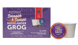 Ronnoco Highlander Grog K-Cup Coffee - 12 ct
