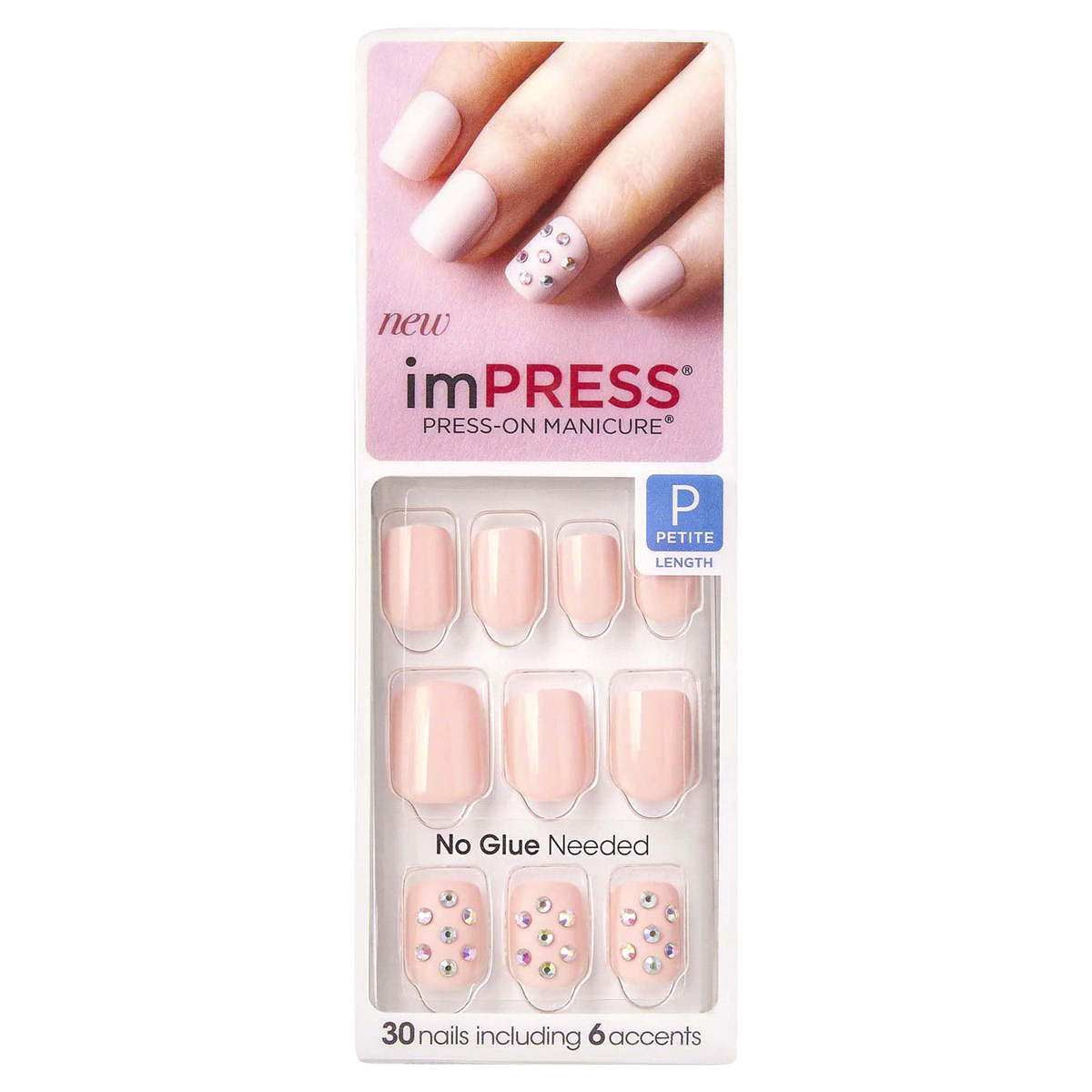 slide 1 of 1, imPRESS My New Addiction Petite Press On Manicure, 1 ct