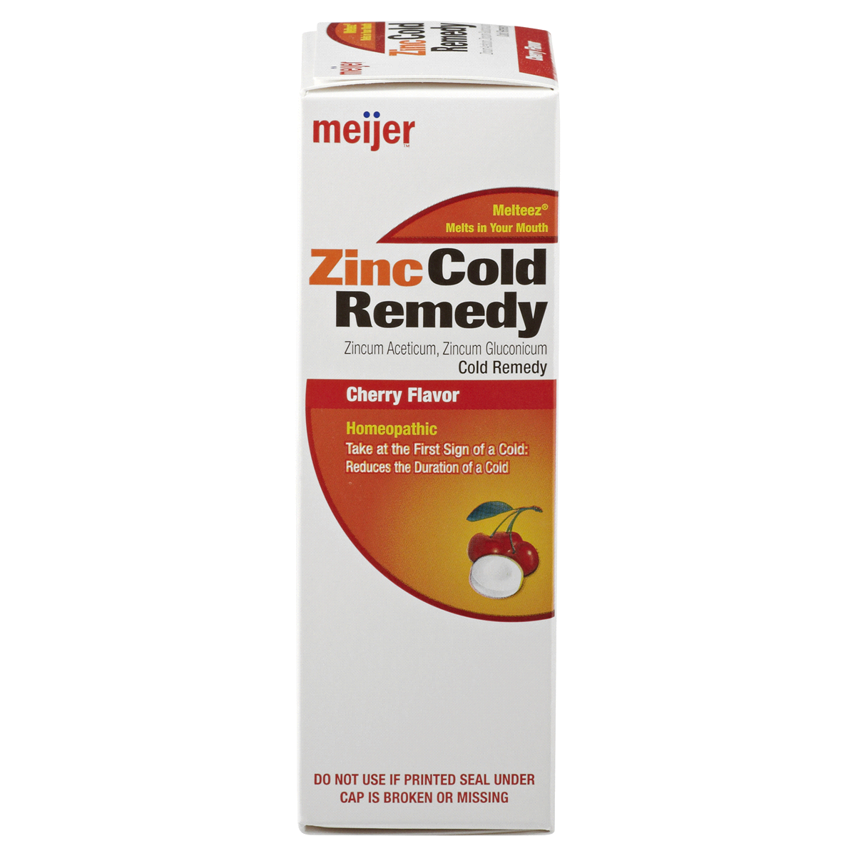 slide 2 of 6, Meijer Zinc Cold Therapy Tablets Cherry, 25 ct