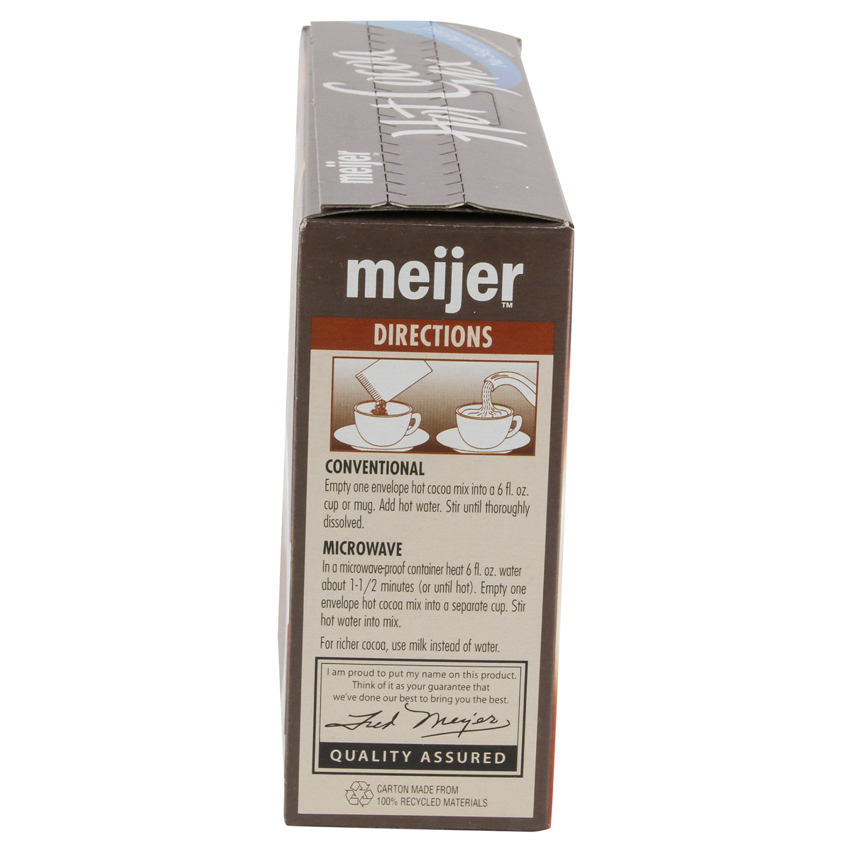 slide 2 of 6, Meijer No Sugar Hot Cocoa, 8 ct