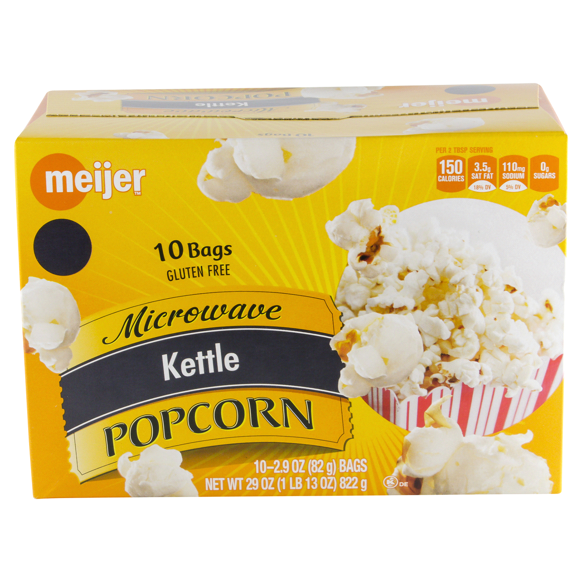 slide 4 of 6, Meijer Microwave Popcorn Kettle, 35 oz