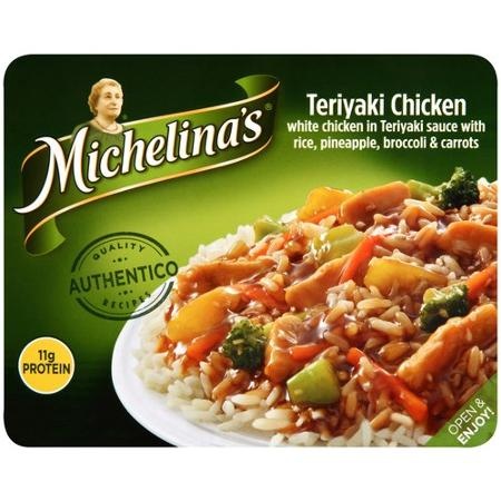 slide 1 of 1, Michelina's Teriyaki Chicken, 8 oz