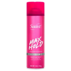 Suave Unscented Max Hold Aerosol Hairspray