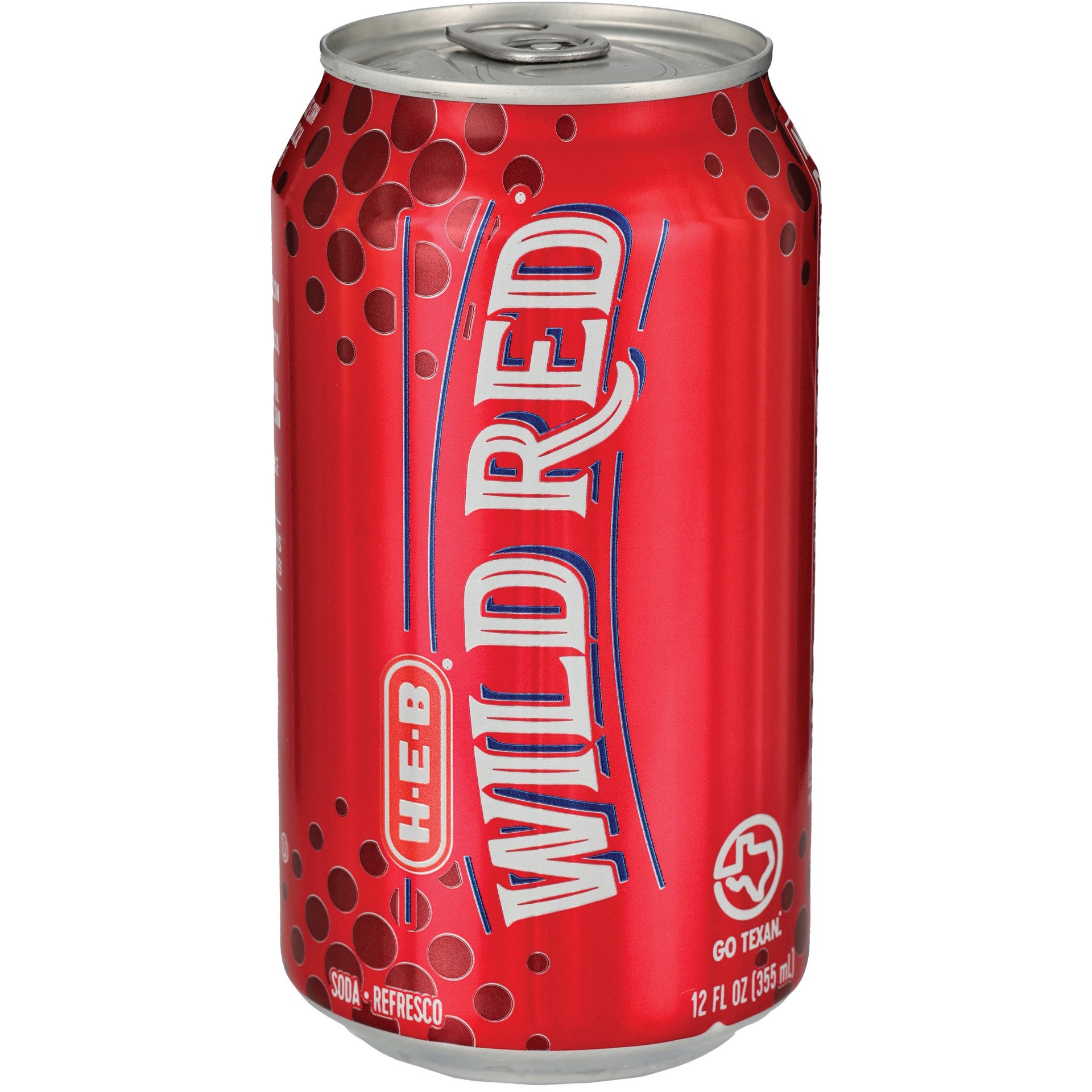 slide 1 of 1, H-E-B Wild Red Soda - 12 oz, 12 oz