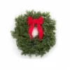 Dutchman Tree Farms Fraser Fir Fresh Wreath With Bow