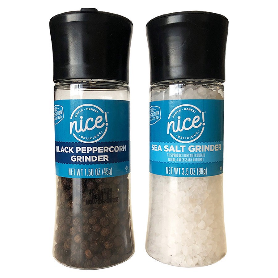 slide 3 of 4, Nice! Sea Salt Grinder, 3.5 oz