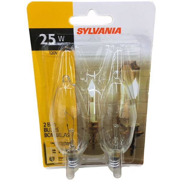 slide 1 of 1, Sylvania Decor Light Bulb 25 Watt, 1 ct