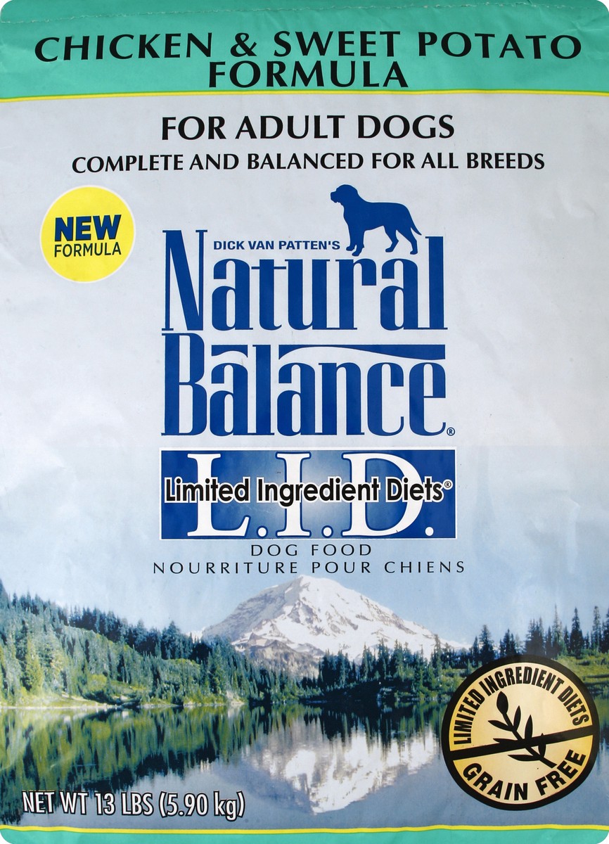 slide 2 of 7, Natural Balance Dog Food 13 lb, 13 lb