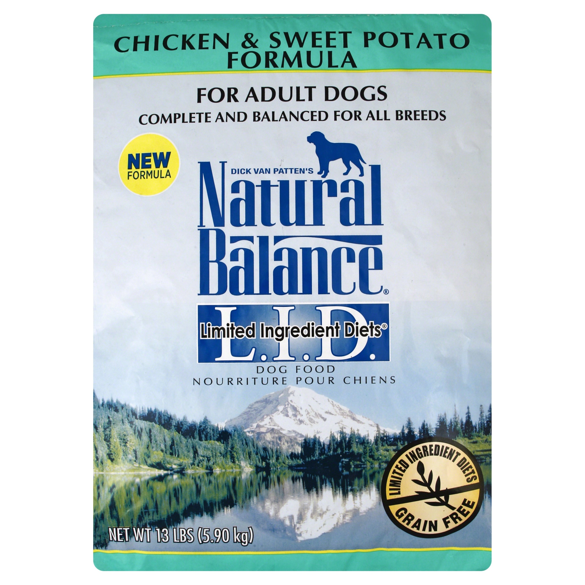 slide 1 of 7, Natural Balance Dog Food 13 lb, 13 lb