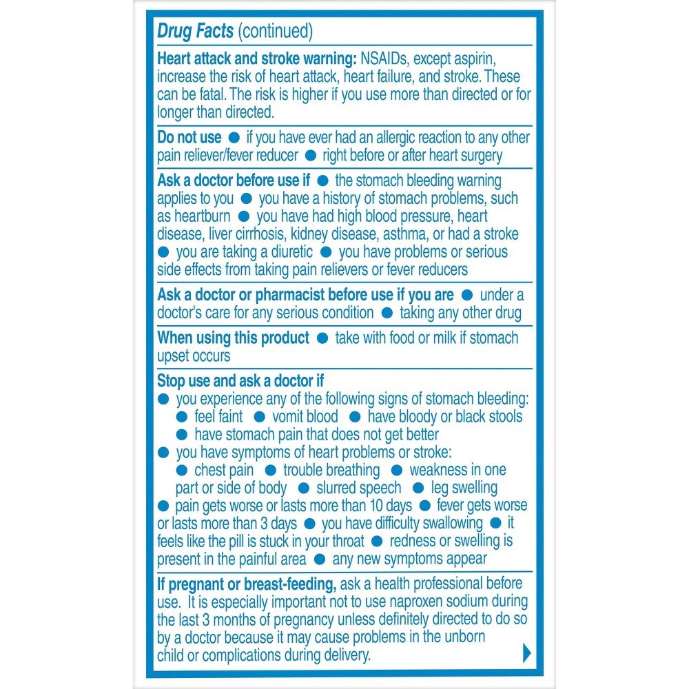 slide 3 of 3, Aleve Pain Reliever & Fever Reducer Caplets - Naproxen Sodium (NSAID), 24 ct