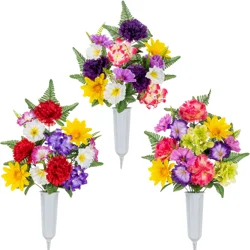Memorial Floral Cemetery Vase