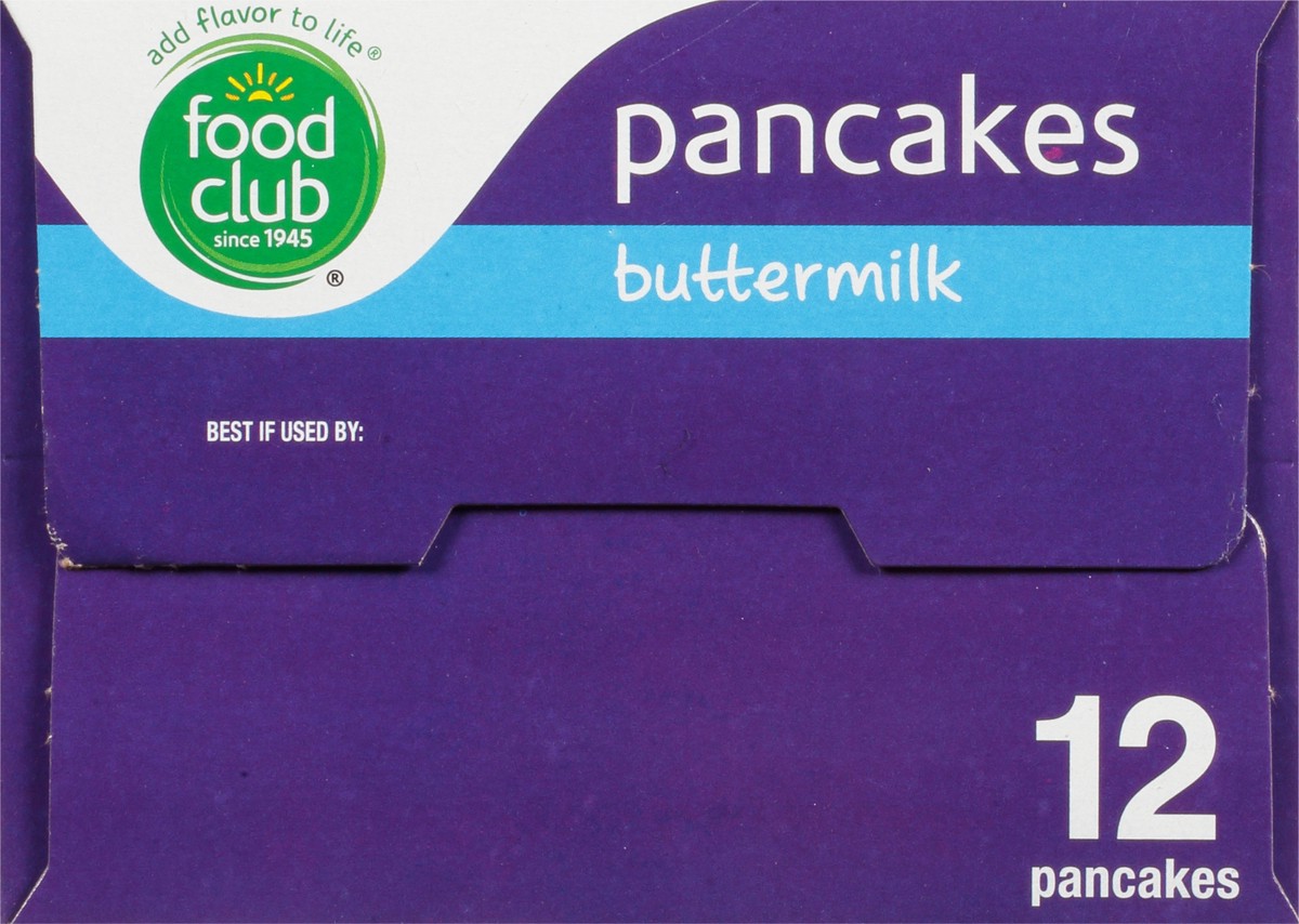 slide 5 of 15, Food Club Buttermilk Pancakes, 12 ct; 16.5 oz