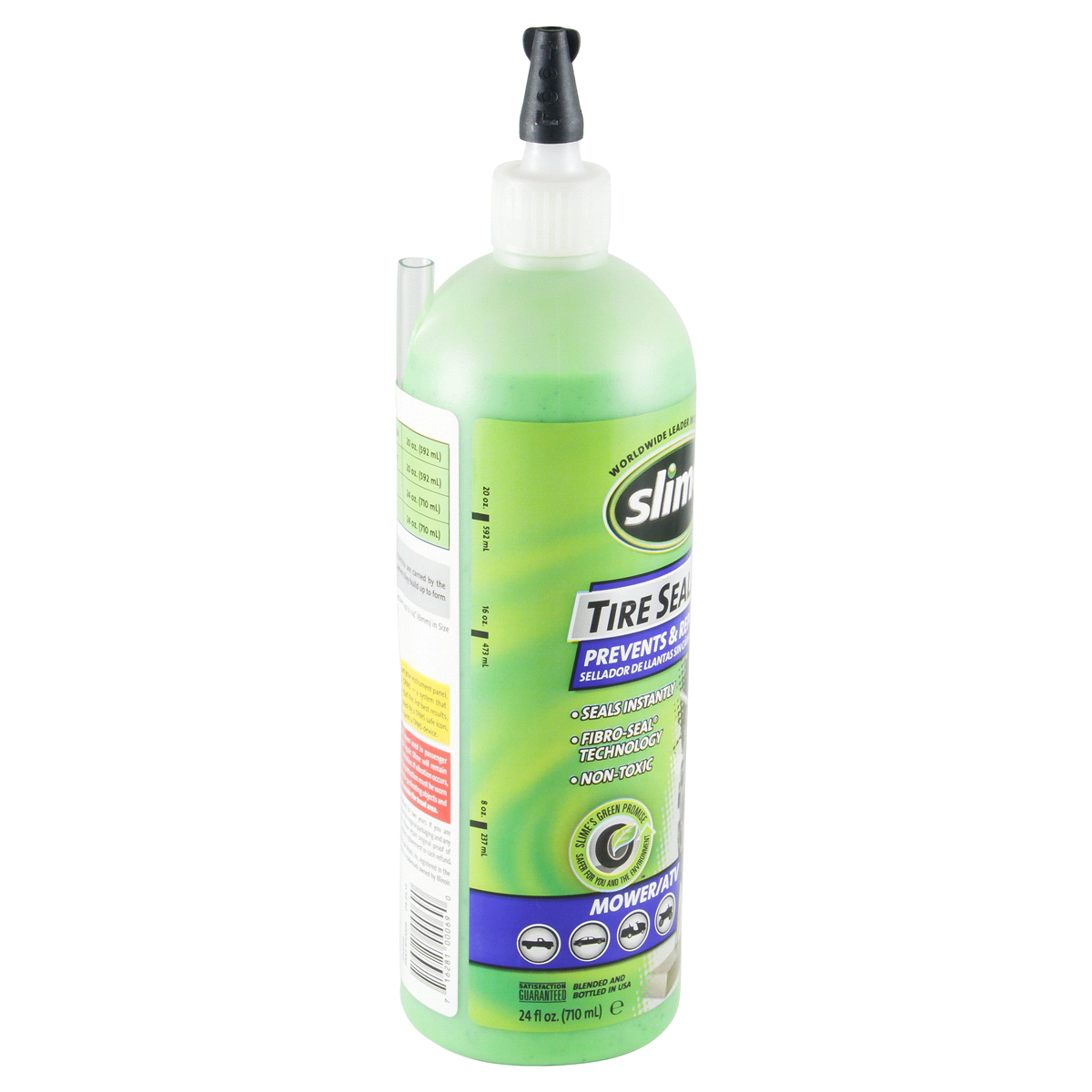 slide 2 of 4, Slime Tire Sealant for Multi Applications, 24 oz