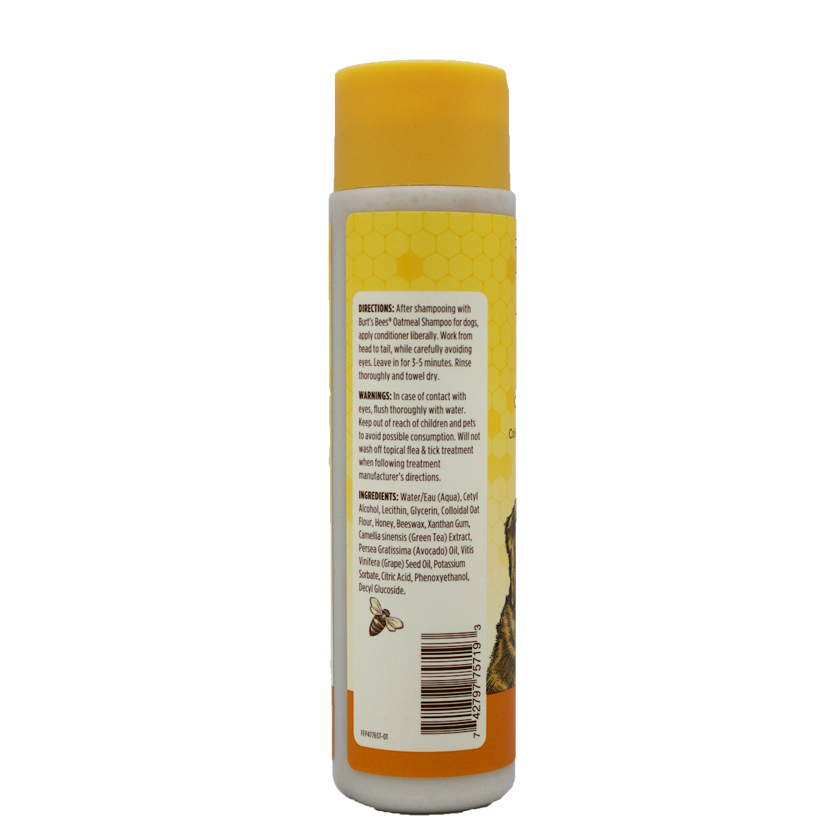 slide 3 of 3, Burt's Bees Dog Conditioner Oatmeal With Colloidal Oat Flour & Honey Bottle - 10 Fl. Oz., 10 fl oz