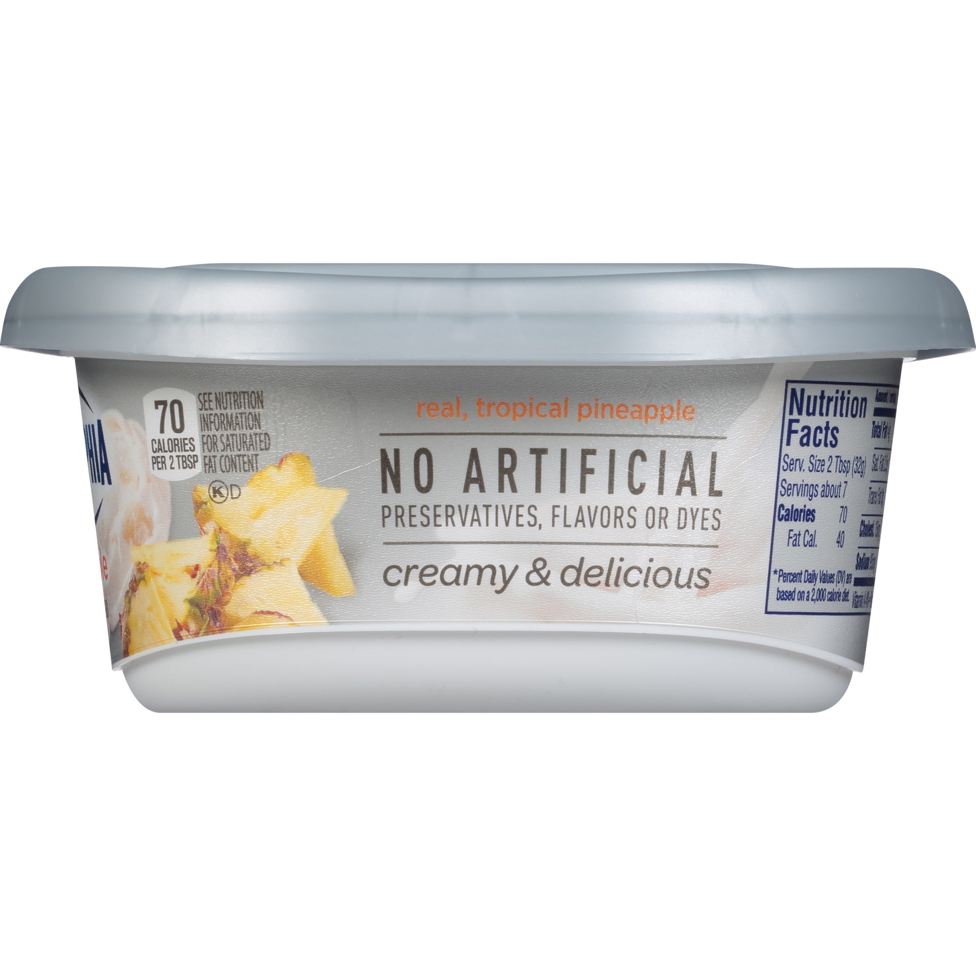 slide 8 of 8, Philadelphia Pineapple Cream Cheese Spread Tub, 7.5 oz